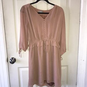 H&M Romantic Blush Dress